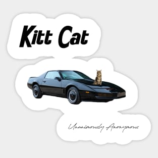 Kitt Cat Sticker